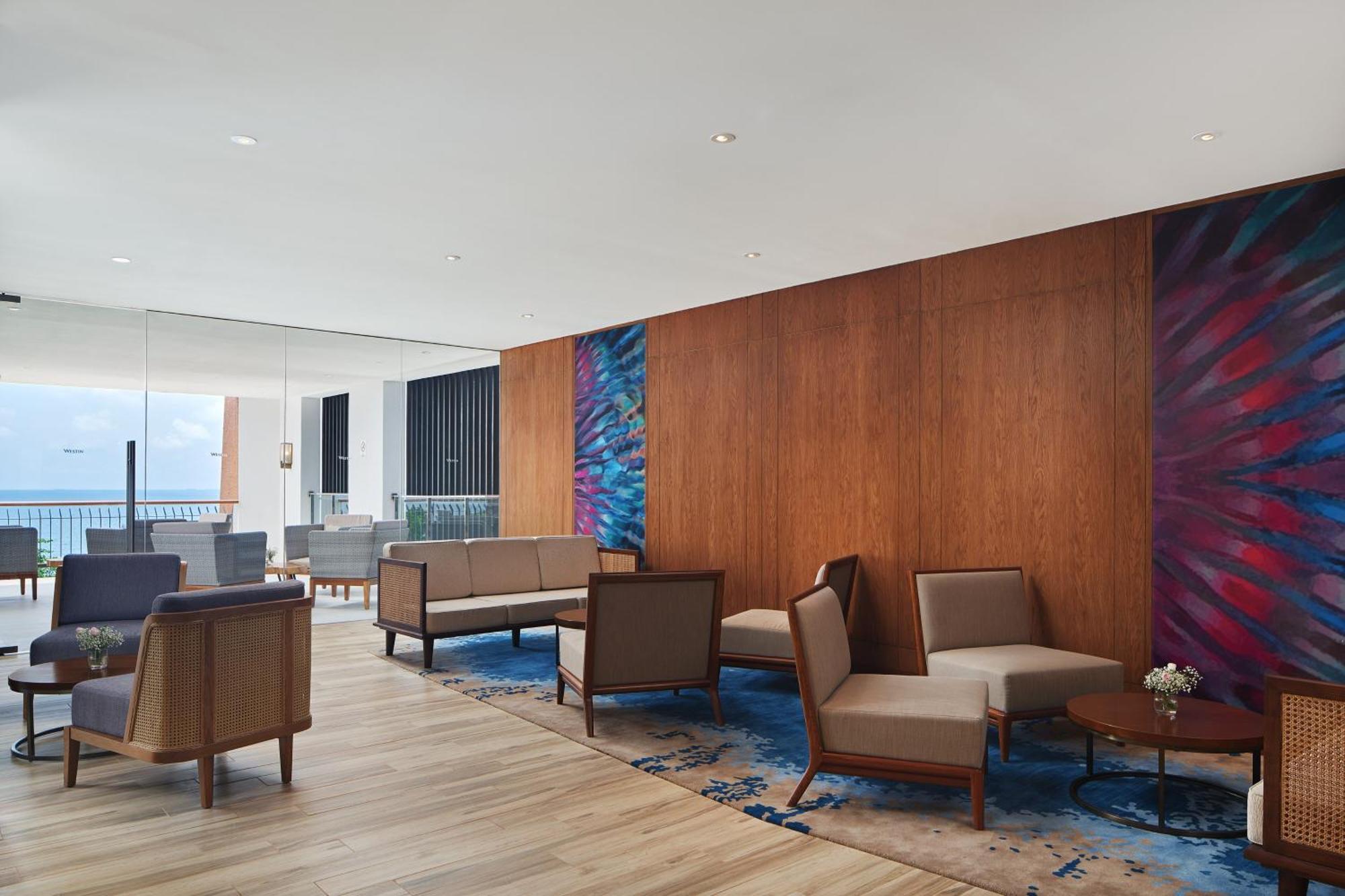 The Westin Desaru Coast Resort Kültér fotó The lounge at the airport