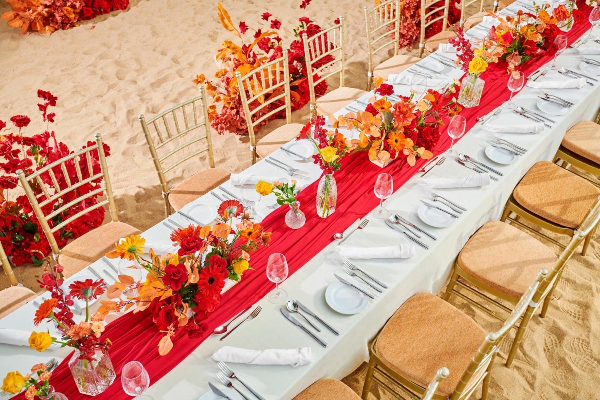 The Westin Desaru Coast Resort Kültér fotó A table runner