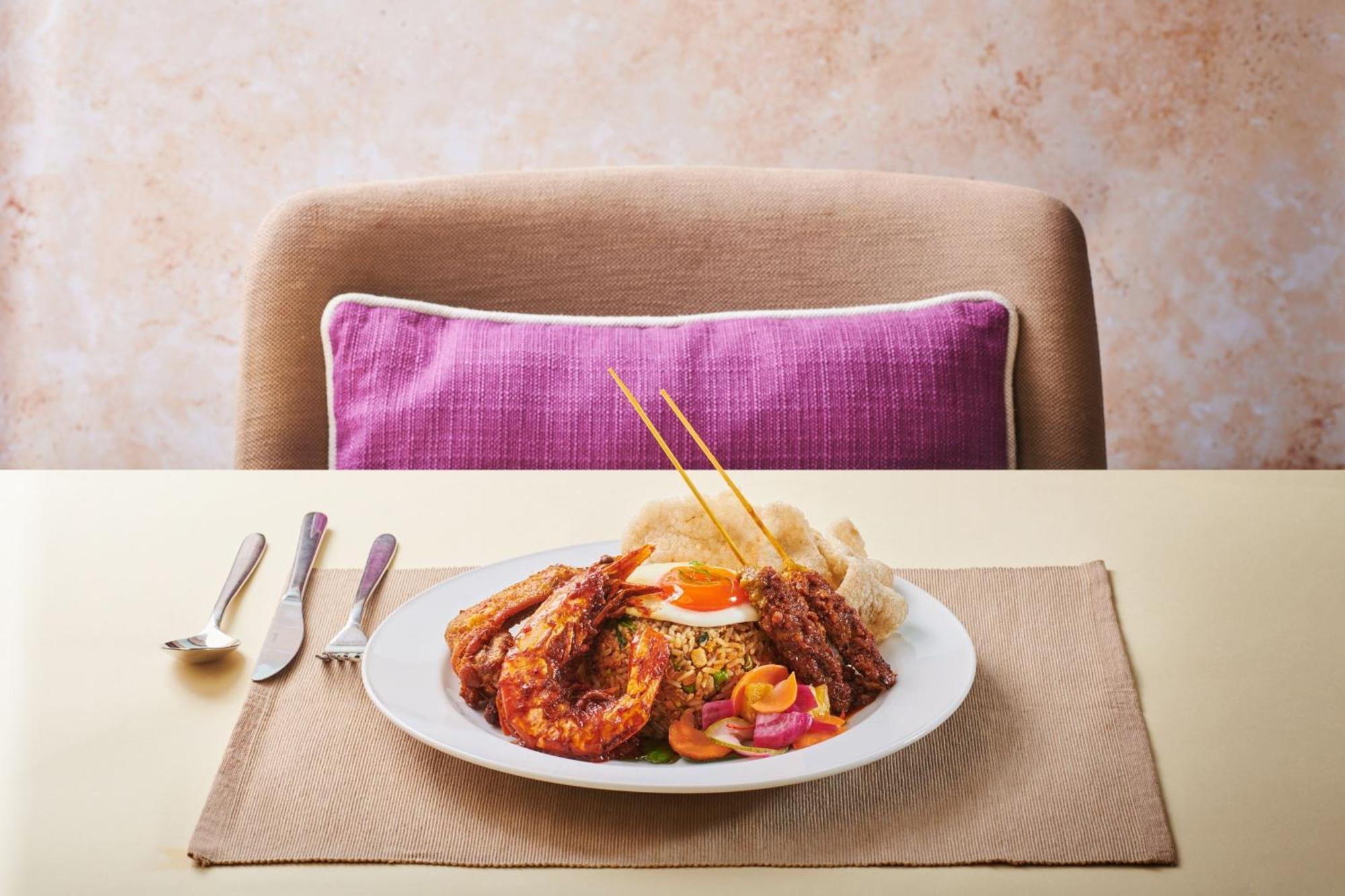 The Westin Desaru Coast Resort Kültér fotó A plate of nasi kandar
